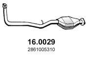 Katalysator vorne ASSO 16.0029