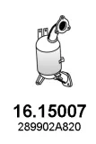 Ruß-/Partikelfilter, Abgasanlage ASSO 16.15007