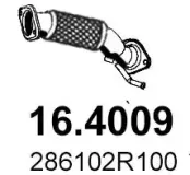 Abgasrohr Mitte ASSO 16.4009