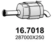 Endschalldämpfer ASSO 16.7018