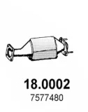 Katalysator vorne ASSO 18.0002