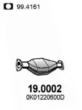 Katalysator vorne ASSO 19.0002