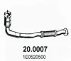 Katalysator vorne ASSO 20.0007