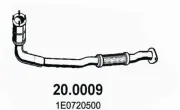 Katalysator vorne ASSO 20.0009
