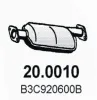 Katalysator vorne ASSO 20.0010