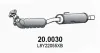 Katalysator vorne ASSO 20.0030