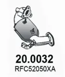Katalysator vorne ASSO 20.0032