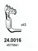 Katalysator vorne ASSO 24.0016