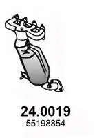 Katalysator vorne ASSO 24.0019