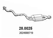 Katalysator vorne ASSO 28.0025