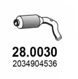 Katalysator vorne ASSO 28.0030