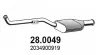 Katalysator vorne ASSO 28.0049