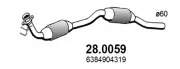 Katalysator vorne ASSO 28.0059