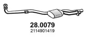 Katalysator vorne ASSO 28.0079