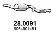 Katalysator vorne ASSO 28.0091