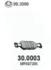 Katalysator vorne ASSO 30.0003