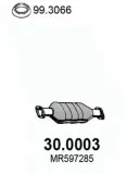 Katalysator vorne ASSO 30.0003