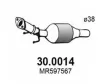 Katalysator vorne ASSO 30.0014