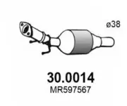 Katalysator vorne ASSO 30.0014
