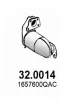 Katalysator vorne ASSO 32.0014