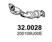 Katalysator vorne ASSO 32.0028