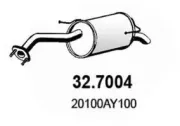 Endschalldämpfer ASSO 32.7004