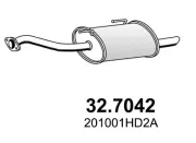Endschalldämpfer ASSO 32.7042
