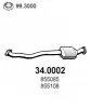 Katalysator vorne ASSO 34.0002