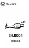 Katalysator vorne ASSO 34.0004