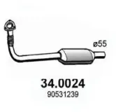 Katalysator vorne ASSO 34.0024