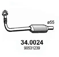 Katalysator vorne ASSO 34.0024 Bild Katalysator vorne ASSO 34.0024