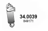 Katalysator vorne ASSO 34.0039