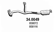 Katalysator vorne ASSO 34.0049