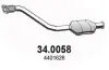 Katalysator vorne ASSO 34.0058