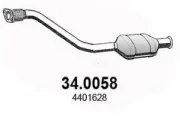 Katalysator vorne ASSO 34.0058