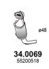 Katalysator vorne ASSO 34.0069