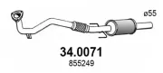 Katalysator vorne ASSO 34.0071