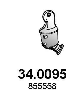 Katalysator ASSO 34.0095