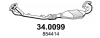 Katalysator vorne ASSO 34.0099