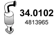 Katalysator vorne ASSO 34.0102
