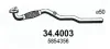 Abgasrohr mitte ASSO 34.4003