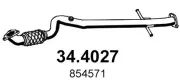 Abgasrohr mitte ASSO 34.4027