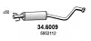 Mittelschalldämpfer ASSO 34.6009
