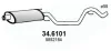 Mittelschalldämpfer ASSO 34.6101