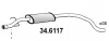 Mittelschalldämpfer ASSO 34.6117