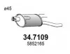 Endschalld&auml;mpfer ASSO 34.7109