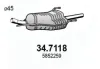 Endschalldämpfer ASSO 34.7118