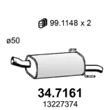 Endschalldämpfer ASSO 34.7161