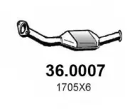Katalysator vorne ASSO 36.0007