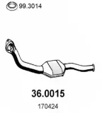Katalysator vorne ASSO 36.0015
